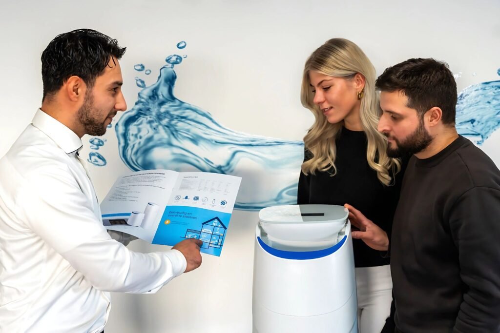 Installatie waterontharder-rotterdam-aquaathome