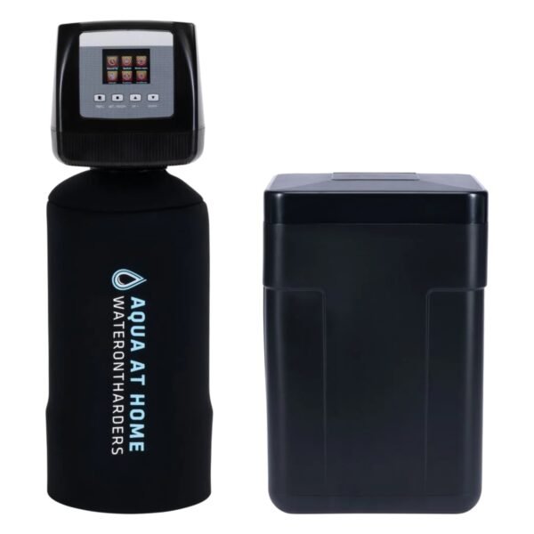 Aqualina Duo waterontharder met zwarte zoutbak